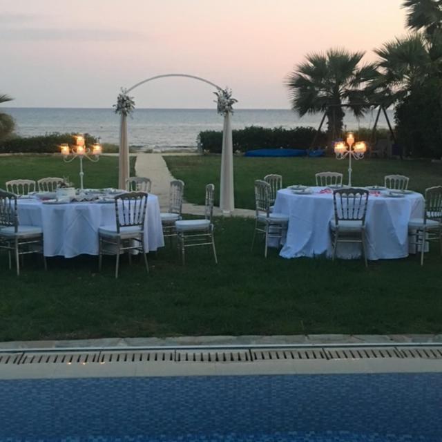 Ionion Beachfront Villa Айя Напа Екстериор снимка