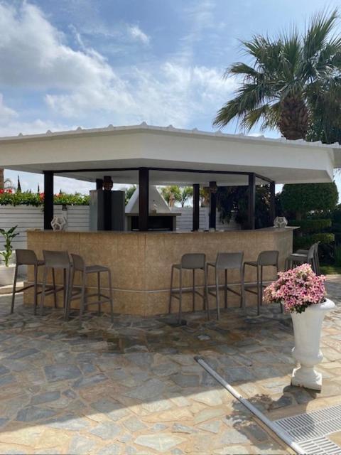 Ionion Beachfront Villa Айя Напа Екстериор снимка